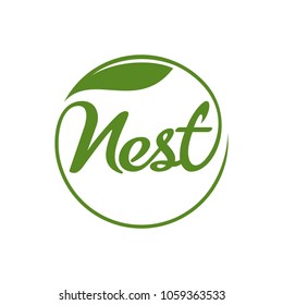 logotype of NEST vector logo eps 08.