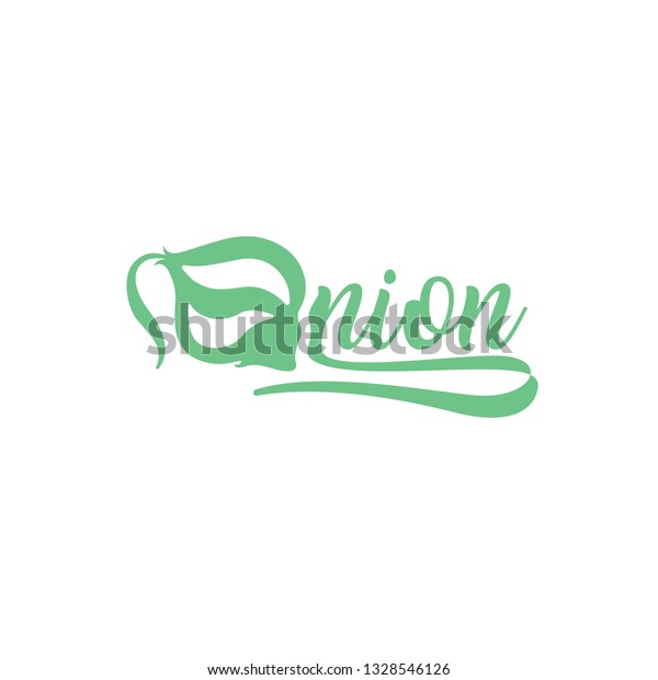 Logotype Onion Logo Vector Template Stock Vector Royalty Free