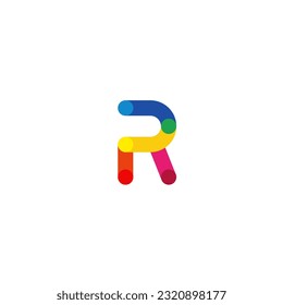 Gráfico vectorial de la letra R