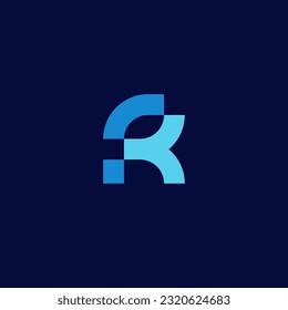 Logotype R logo R Letter R