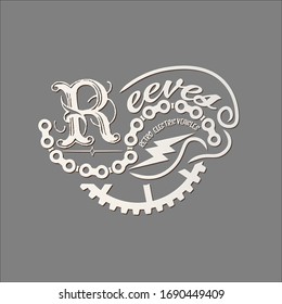 logotype reeves word for the electric motor community