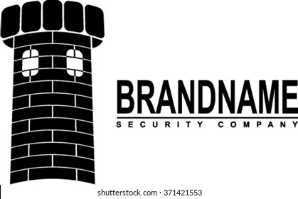 Logotype for security company