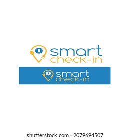 Logotype Smart blue symbol that can be customized so you can add your Company or brand name, slogan, or any other message that you want to include with this creative and beautiful icon.