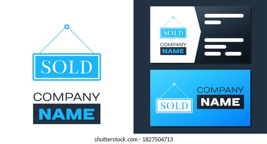 Logotipo Icono de venta aislado en fondo blanco. Vender pegatina. Cartel de venta. Elemento de plantilla de diseño de logotipo. Vector.