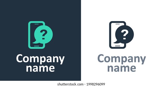 Logotype Telephone 24 hours support icon isolated on white background. All-day customer support call-center. Full time call services. Logo design template element. Vector