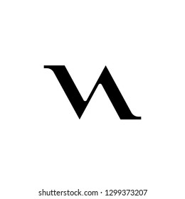 Вектор ва. Логотип va&Max макеты. WA Letter logo. Va brand.