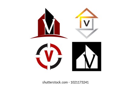 Logotype V Modern Template Set