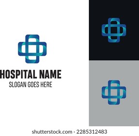 logotype, visual identity for hospital, health, icon, 