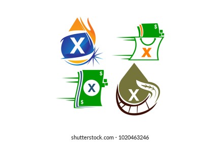 Logotype X Modern Template Set