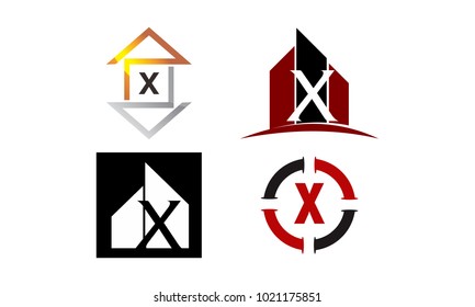 Logotype X Modern Template Set