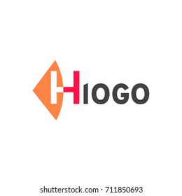 Logotype for Your Company Name. Vector illustration. Presentation on business cards.