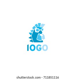 Logotype for Your Company Name. Vector illustration. Presentation on business cards.