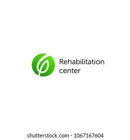 Logotype for your company. Rehabilitation. Grow up