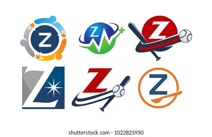 Logotype Z Modern Template Set