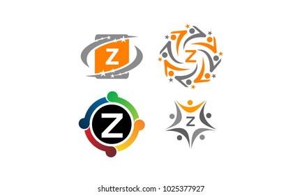 Logotype Z Modern Template Set