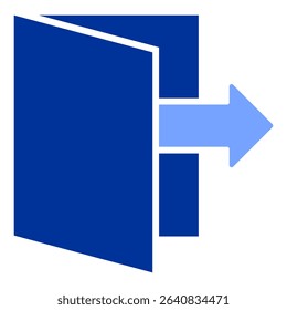 Logout Icon Element For Design