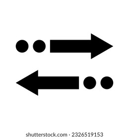 Logout icon. Exit icon flat style. Vector illustration. EPS 10.