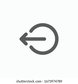 logout icon, exit vector, sign out illustration