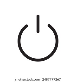 Logout icon. Exit Vector icon. Logout sign in Trendy Flat style for graphic design eps 10
