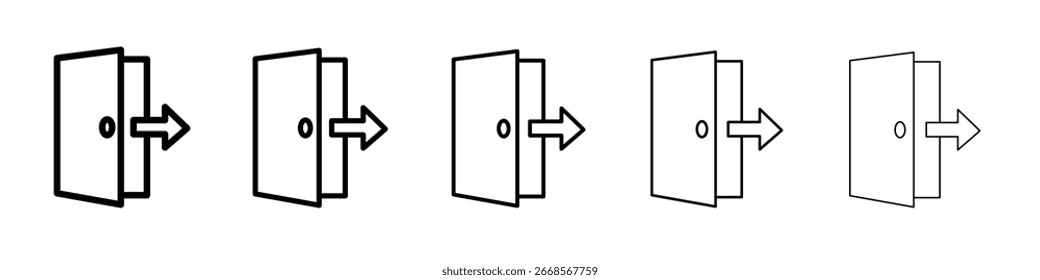 Concepto de símbolo para el Diseño web. icono de Vector de línea simple. ilustración de logotipo.