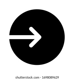 vector de icono de salida para cualquier propósito en fondo blanco