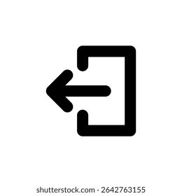 logout, quit, exit, sign out icon