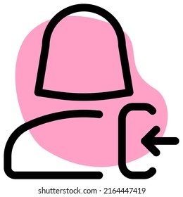 logout screen from the working portfolio of a user