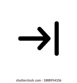 Logout vector icon. Logout illustration for web, mobile apps, design. Logout vector symbol.