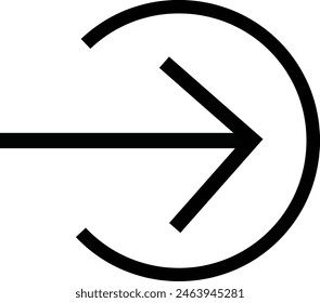 Logout vector icon. Logout illustration for web, mobile apps, design. Logout vector symbol.
