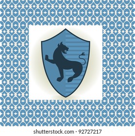 Escudo de lino en capas