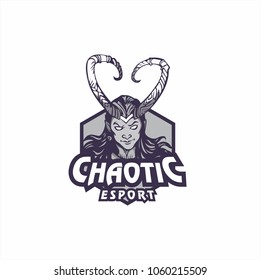 Loki Character for Gaming e-sport emblem mascot vector logo 
