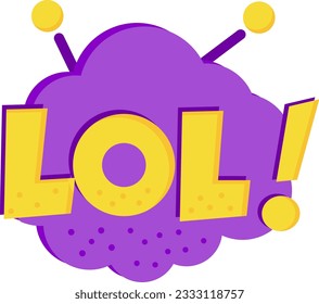 Lol Icon Icon image. Suitable for mobile application.