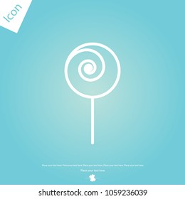 Lolipop candy icon
