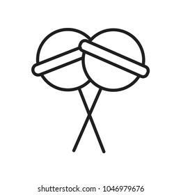 lolipop icon vector