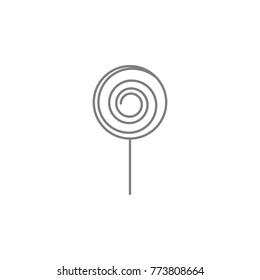 lolipop line icon. Web element. Premium quality graphic design. Signs symbols collection, simple icon for websites, web design, mobile app, info graphics on white background