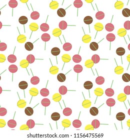 lolipop seamless pattern background wallpaper