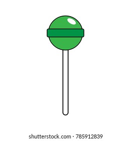 Lolipop vector icon.