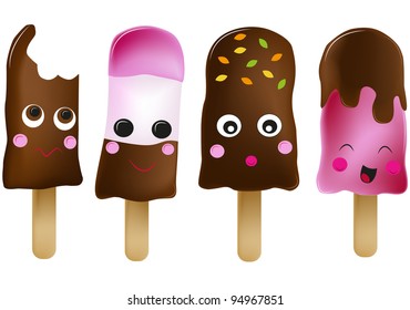 lollies -cartoon illustration