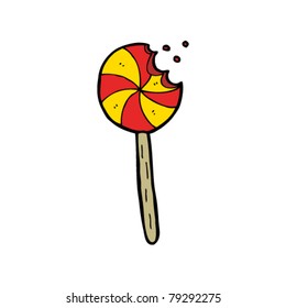 lollipop con mordedura sacada