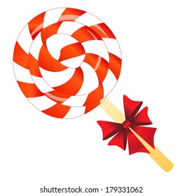 Lollipop Bow Isolated Stock Vector (Royalty Free) 179331062 | Shutterstock