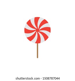 Lollipop candy graphic design template vector isolated