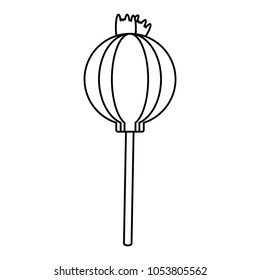 lollipop candy icon 