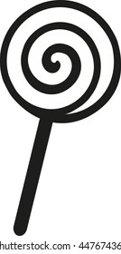 Lollipop candy icon