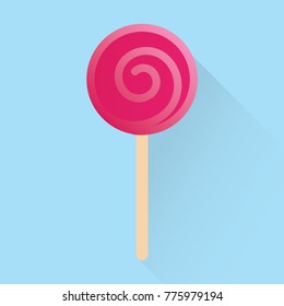 Lollipop candy icon