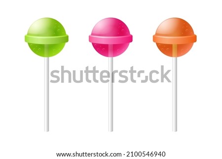 lollipop candy lolly vector illustration