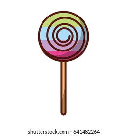 lollipop candy on stick