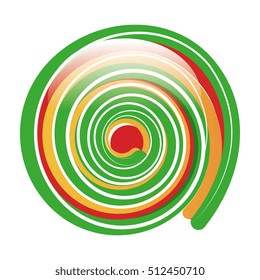 lollipop candy sweet isolated icon