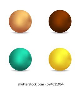 lollipop, caramel, choclate bubbles set