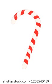 lollipop christmas realistic vector illustration isolated