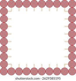 pirulito, clipart, ilustração para planos de fundo e texturas, bordas, quadros
